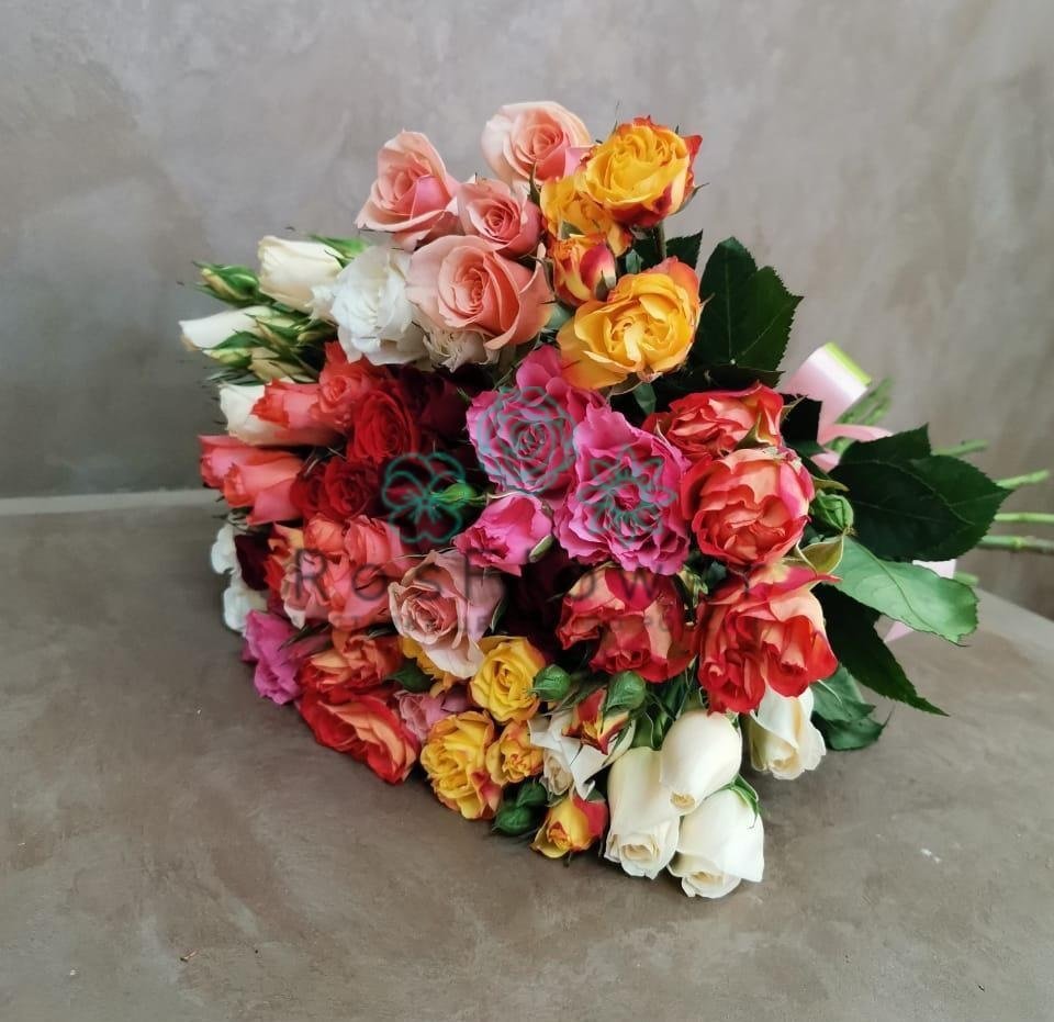 Букет цветов из: Розы в Малой Дубне