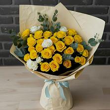 Букет цветов из:  Розы в Малой Дубне
