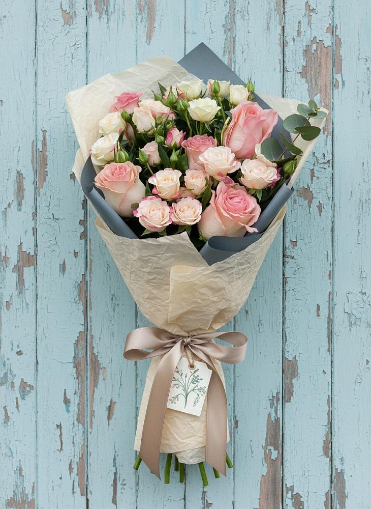 Букет цветов из: Розы в Малой Дубне