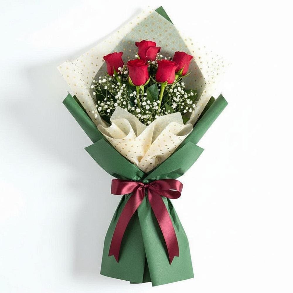 Букет цветов из: Розы в Малой Дубне