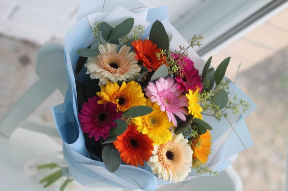 Букет цветов из: Герберы в Малой Дубне