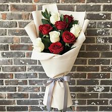 Букет цветов из:  Розы в Малой Дубне