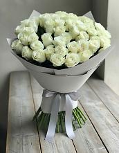 Букет 35 Белых роз в Малой Дубне