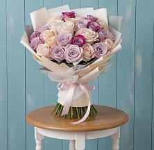 Букет цветов из:  Розы в Малой Дубне