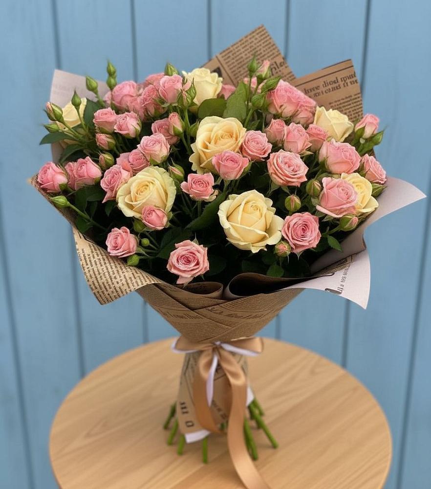 Букет цветов из: Розы в Малой Дубне