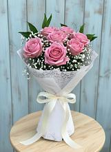 Букет цветов из:  Розы в Малой Дубне