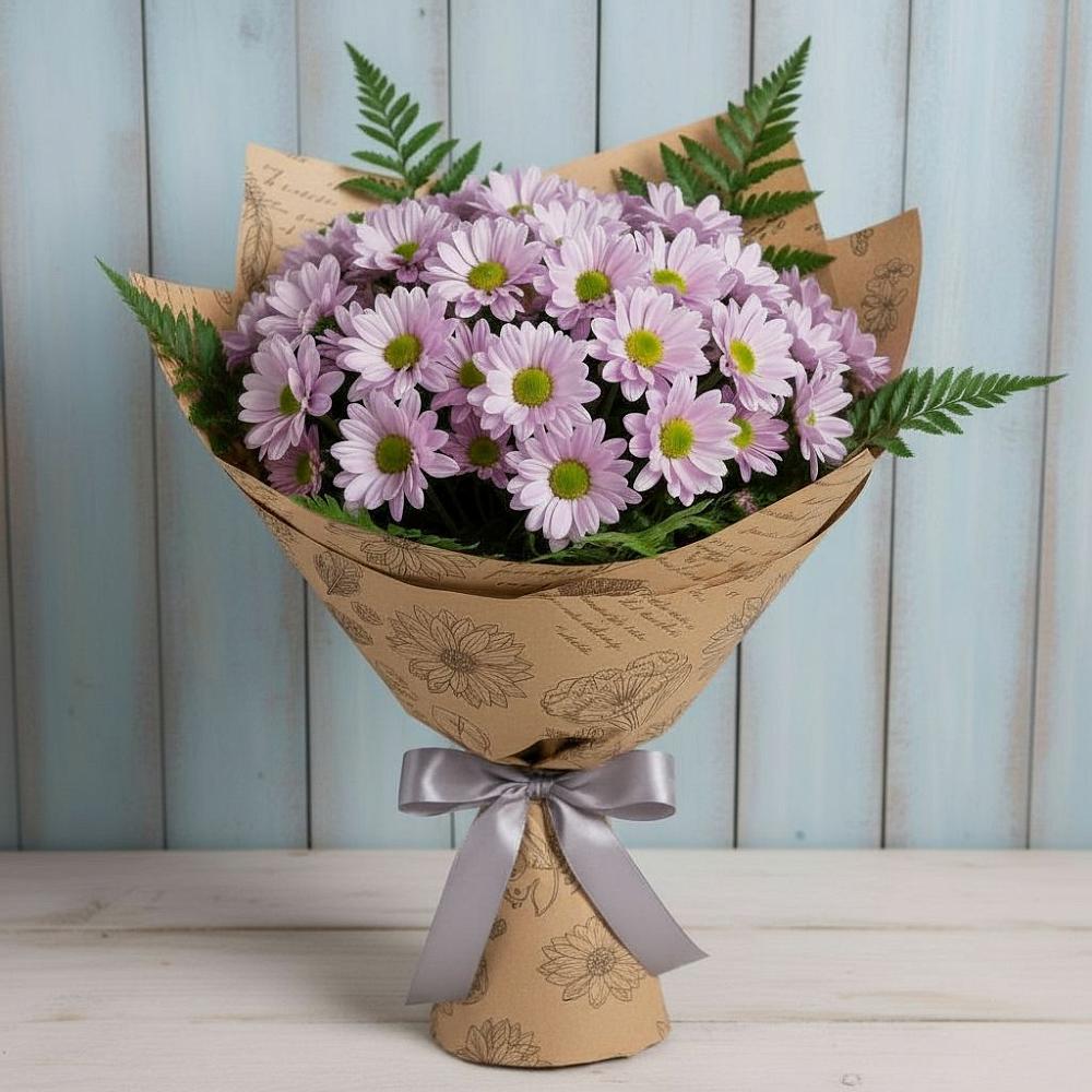 Букет цветов из: Хризантемы в Малой Дубне