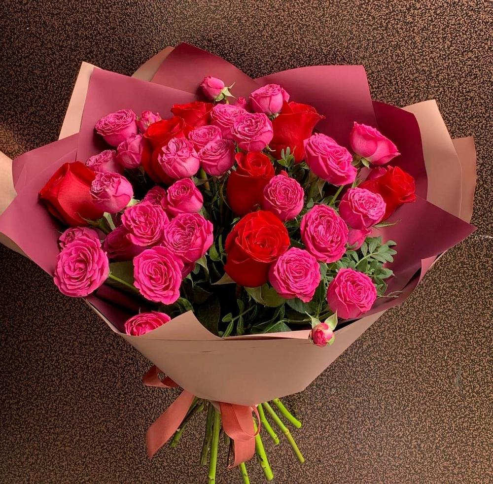 Букет В объятьях нежности в Малой Дубне