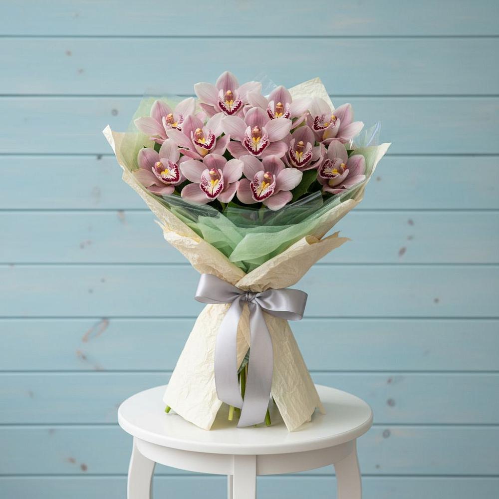 Букет цветов из: Орхидеи и Розы в Малой Дубне