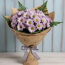 Букет цветов из:  Хризантемы в Малой Дубне