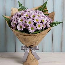 Букет цветов из:  Хризантемы в Малой Дубне