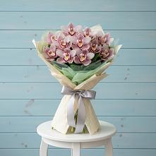 Букет цветов из:  Орхидеи и Розы в Малой Дубне
