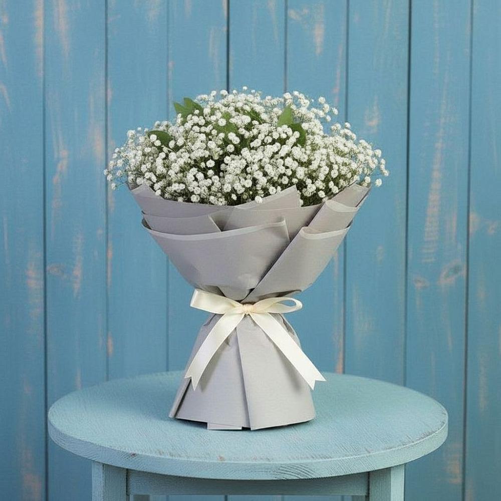 Букет цветов из: Гипсофила в Малой Дубне