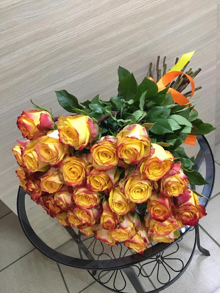 Букет Желтые розы в Малой Дубне