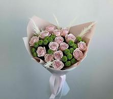 Букет цветов из:  Розы и Хризантемы в Малой Дубне