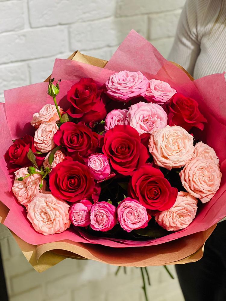 Букет цветов из: Розы в Малой Дубне