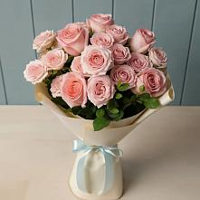 Букет Розовый шарм в Малой Дубне