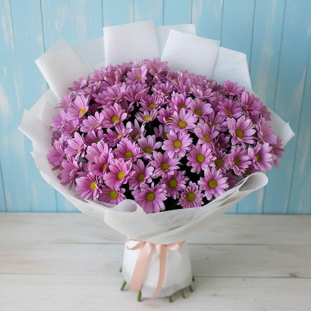 Букет цветов из: Хризантемы в Малой Дубне