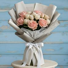 Букет цветов из:  Розы в Малой Дубне