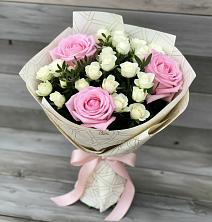 Букет цветов из:  Розы в Малой Дубне