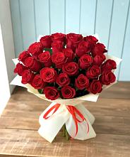 Букет 29 Красных роз в Малой Дубне