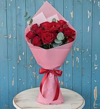 Букет цветов из:  Розы в Малой Дубне