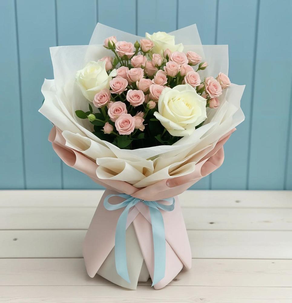 Букет цветов из: Розы в Малой Дубне