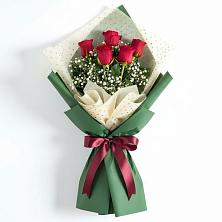 Букет цветов из:  Розы в Малой Дубне