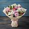 Букет цветов из: Хризантемы, Альстромерии и Розы в Малой Дубне